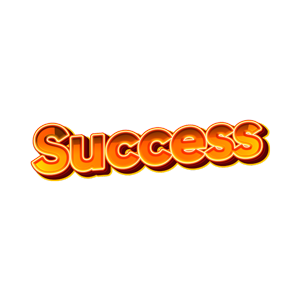 Den Projektor mit ätherischen Ölen unterstützen seine Signatur im Human Design zu leben: Erfolg. Das Bild zeigt eine Grafik mit dem Schriftzug "Success".